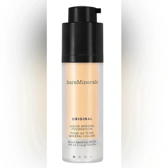 bareMinerals Original Liquid Mineral Foundation SPF 20: Fairly Light 03 - Picture 1 of 4